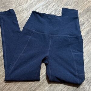 Beyond Yoga Navy Blue Leggings size S